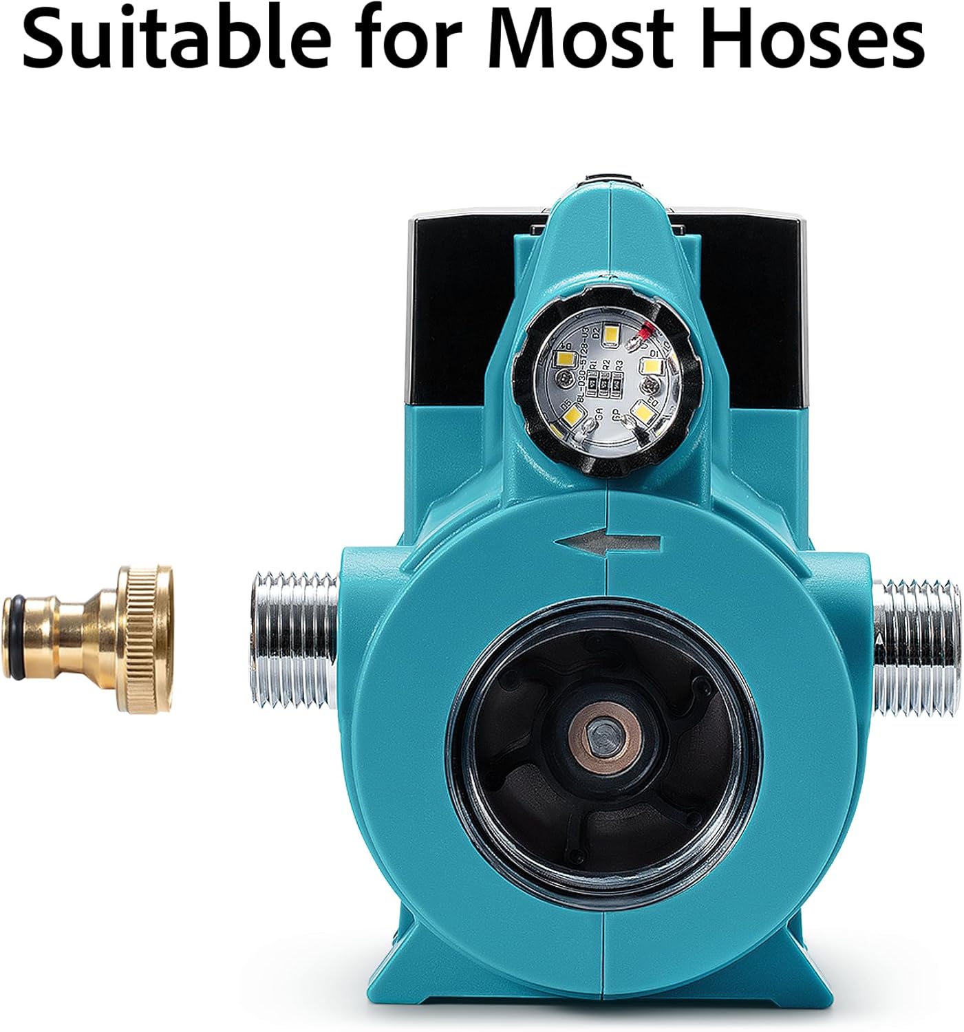 Mellif Cordless Transfer Pump Compatible with Makita 18V Battery (Tool Only), Portable Self-priming, Electric Utility Water Pump for Garden, Hot Tub, Tank, Pool, Ponds, Aquariums