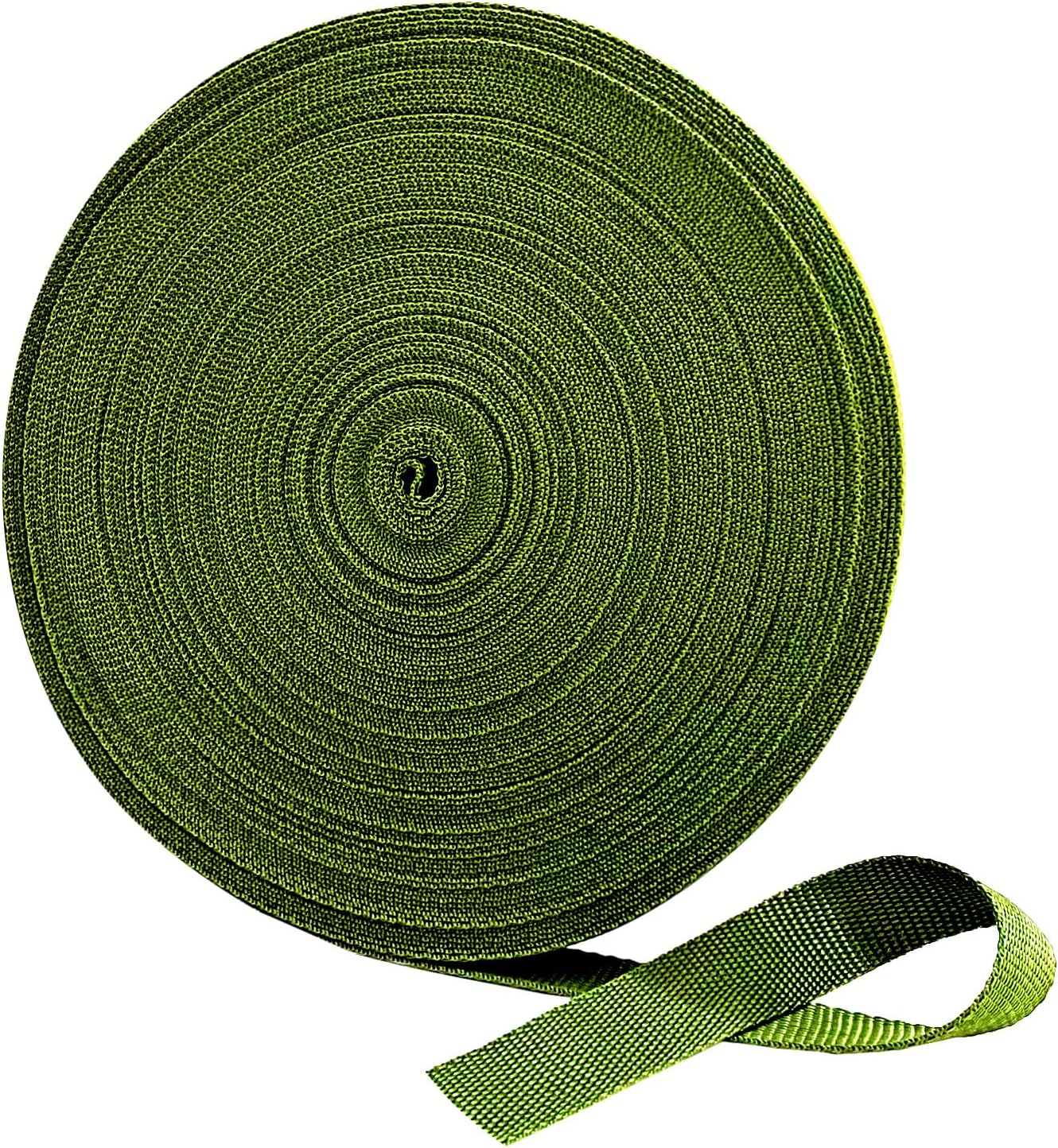 120 Feet Green Tree Tie Strap 1 Inch Wide Tree Support Straps 1,980Lbs Strength Tree Staking Straps Garden Tie for Outdoor Use, Plant Support Ties, Green Tree Tie Rope for Straightening Supplies