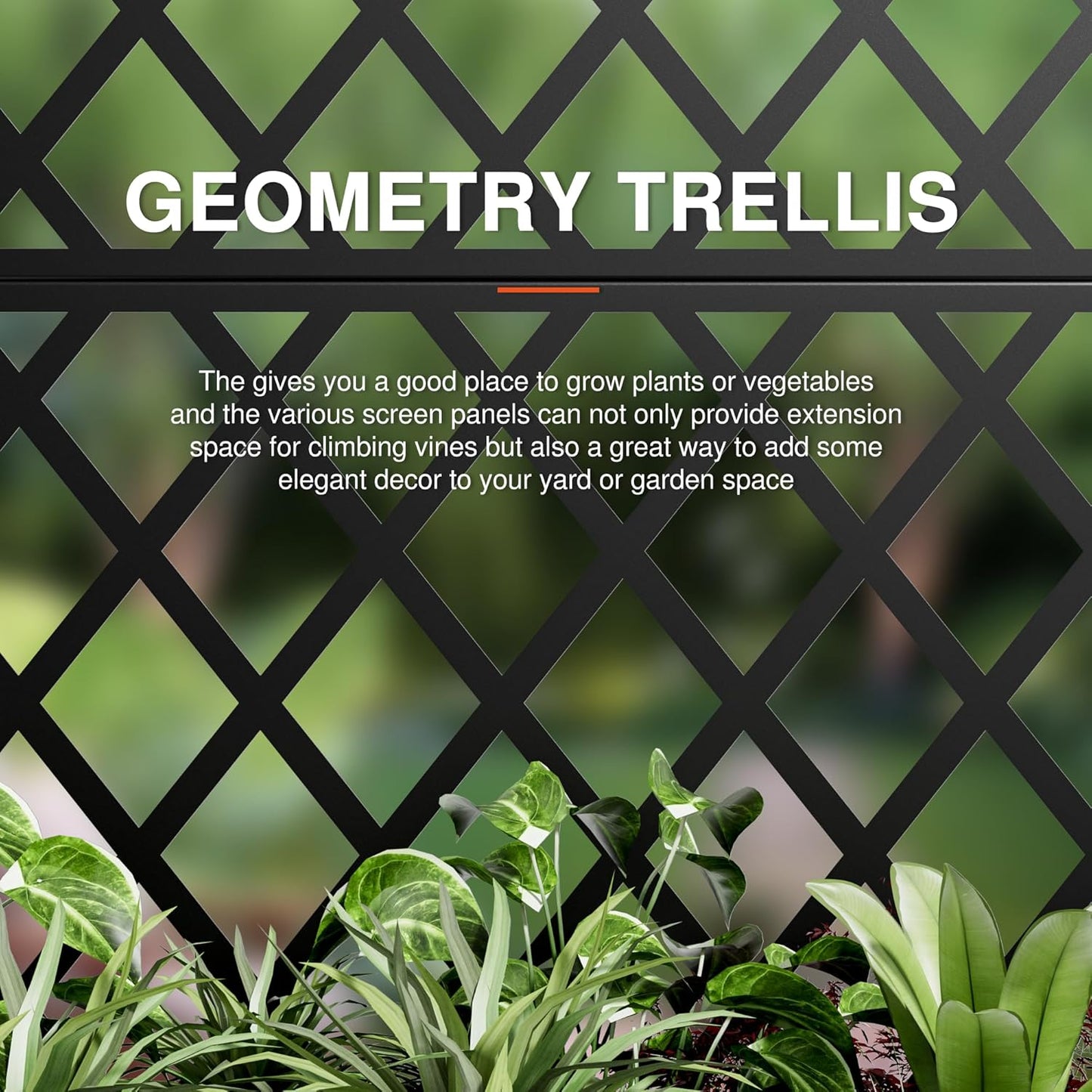 Casaphoria Metal Raised Garden Bed with Trellis and Wheels, 72"x35"x16" Planter Box for Climbing Plants, Vegetables & Vines, Features Drainage Holes and Privacy Screen (Black-Laurence)