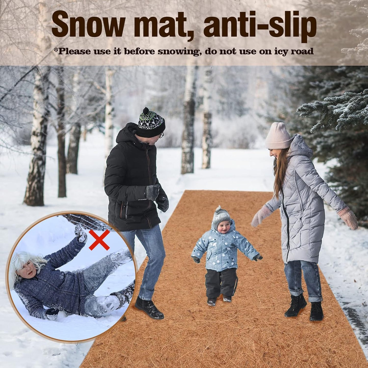 Sawysine 2 Rolls 16 x 118 Inch Coir Liner Roll Coconut Fiber Mat Natural Coconut Coir Liner Sheets Plant Potting Mat for Garden Decor Planters Flower Window Box Basket Animal Pet Pad Reptile Carpet