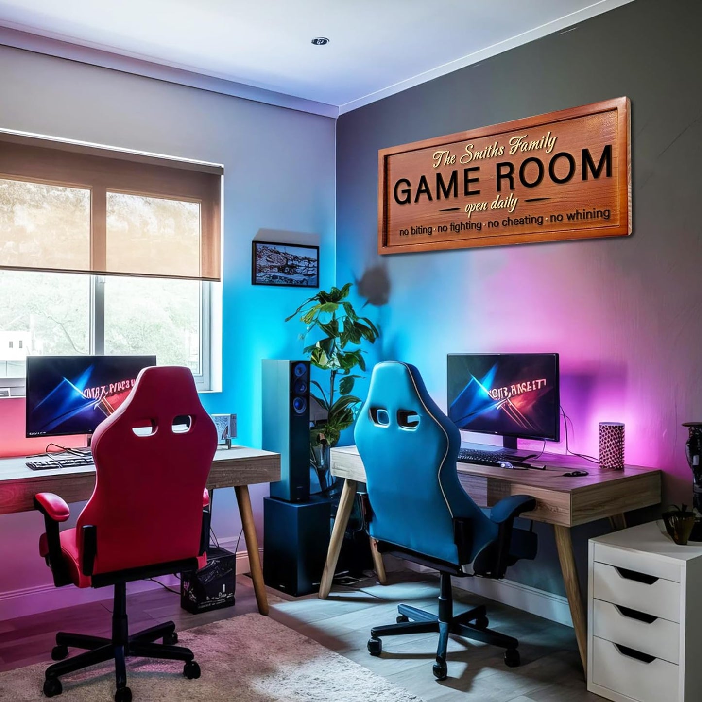 Personalized Wood Signs,Name Signs (Design 6)