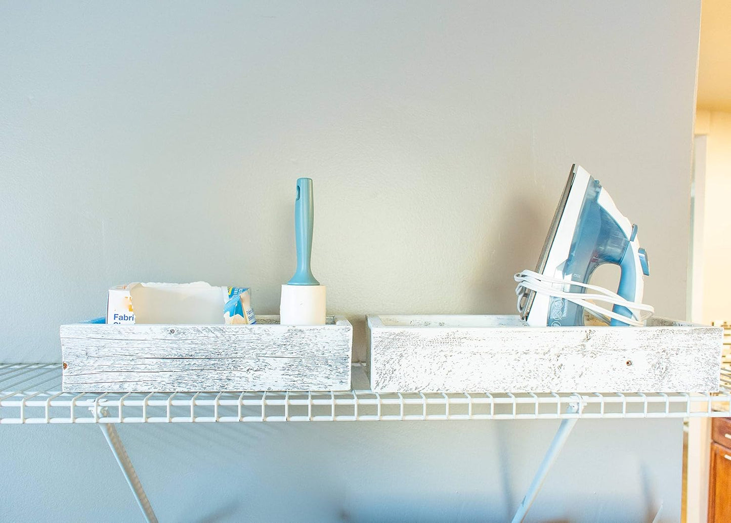 Small Wooden Planter Box – Rustic 1-Pack Wood Window Planter Box Set for Centerpieces & Storage – Durable Wooden Boxes for Decor - Perfect Toilet Basket for Bathroom Organizer