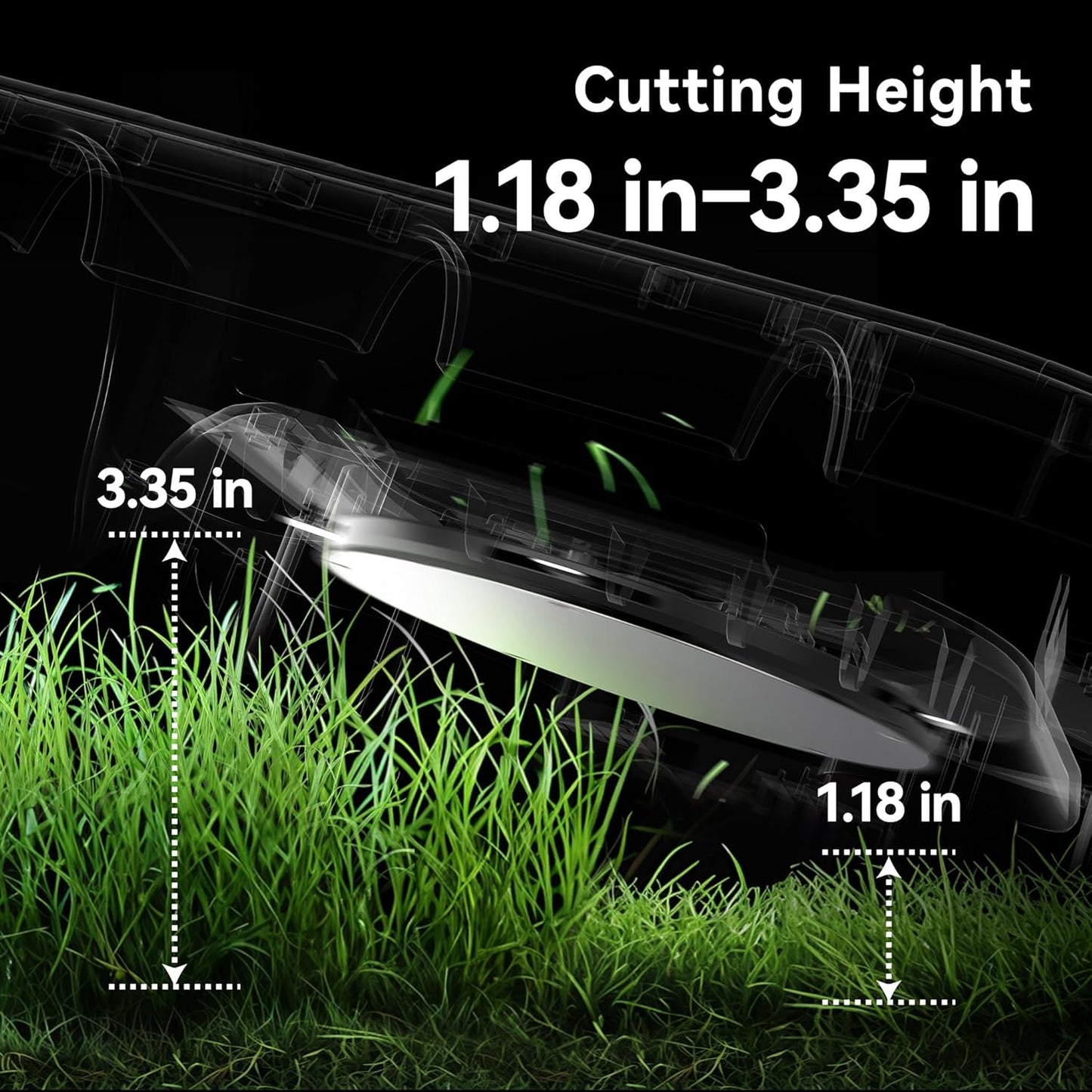 Neomow X Pro Robot Lawn Mower, Perimeter Wire Free for 1.5 Acres 3D LiDAR SLAM+Vision Mapping Robotic Lawnmower, No RTK Station Required, AI Accurate Obstacle Avoidance, App Control, Anti-Theft