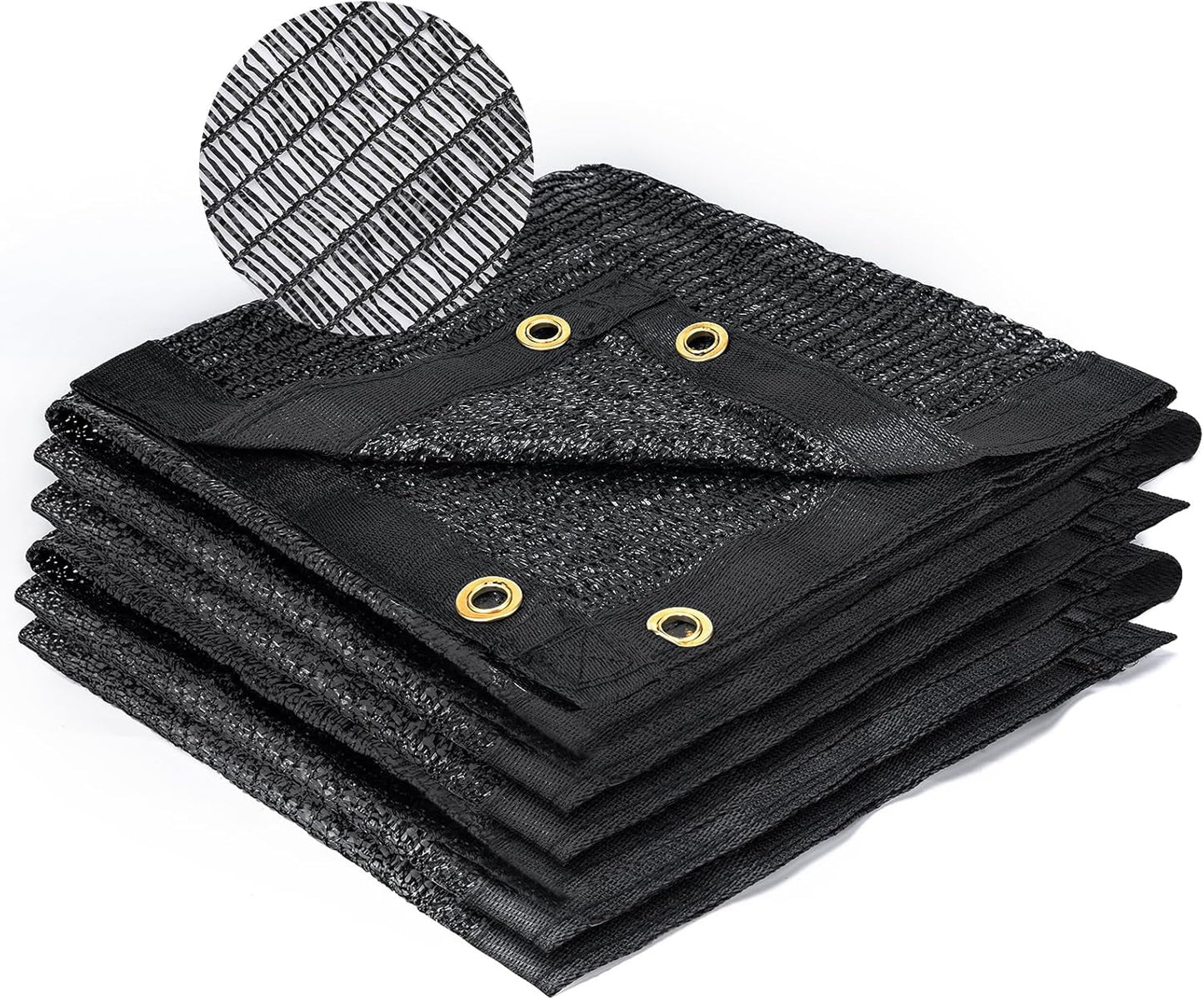 Kesfitt Garden 40% Shade Cloth, Resistant Sun Shade Net 14x20FT Mesh Tarp with HDPE Material and Reinforced Grommets Shade Trap for Greenhouse, Plant, Pergola, and Backyard Patio Sunshade