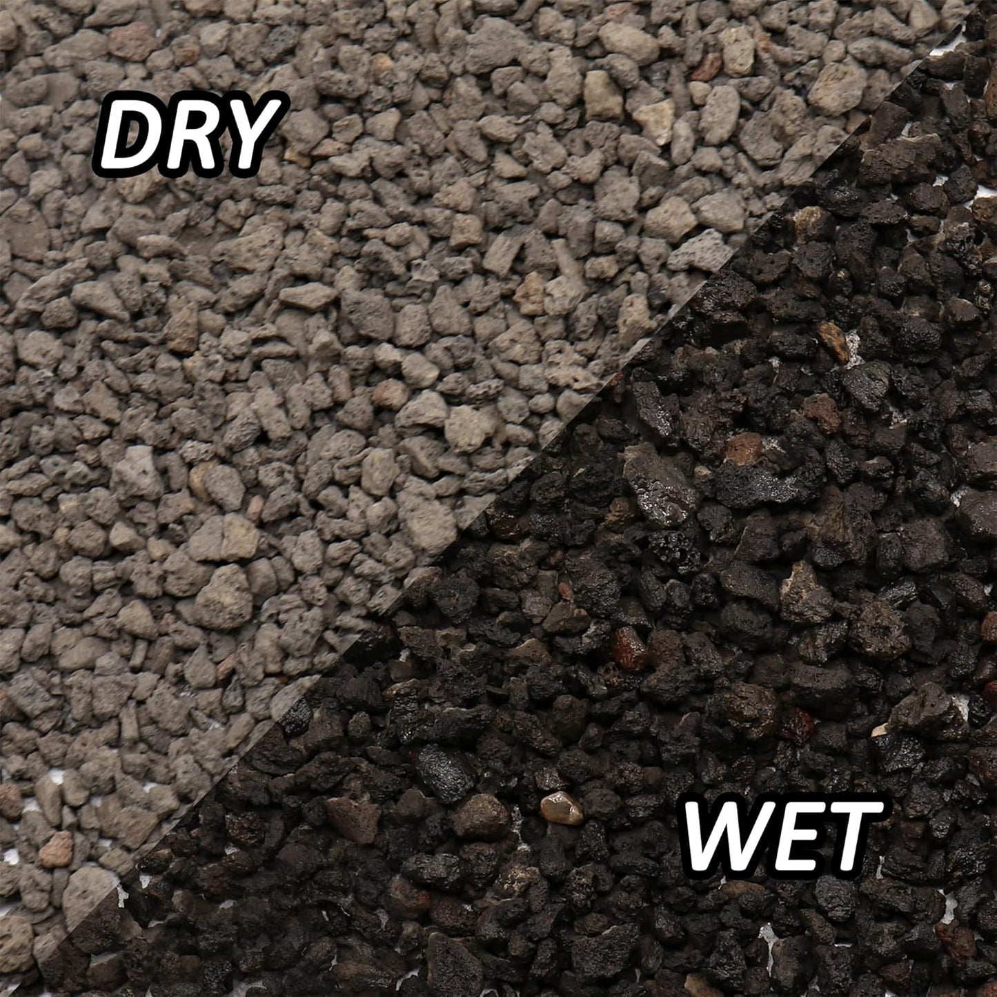 Volcanic Rock for Plants. Black Lava Rock. 1/5 Inch - 2 lbs for Potting Soil, Succulents, Pots, Plants, Indoor, Crafting, Vase Fillers (Mini (0.2 Inch), Horticultural - Black Lava, 2)