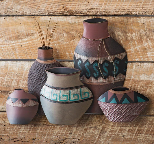 Black Forest Décor Mesa Pottery Metal Wall Art