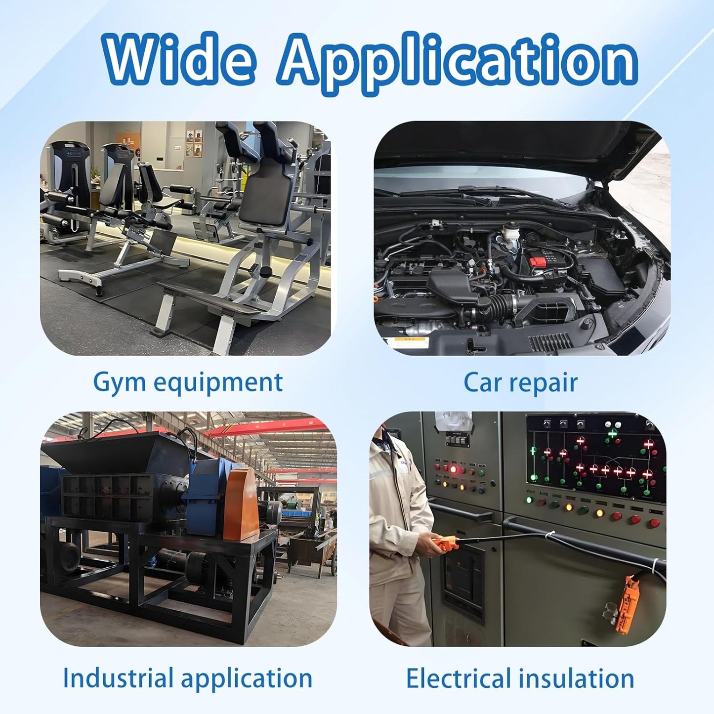 Black Solid Rubber Strip, 1/8 (.125)" Thick X 12" Wide X 10'Long, Solid Flat Rubber Roll for Anti-Slip, Anti-Vibration, DIY Gaskets, Crafts, Sealing, Supports, Protection