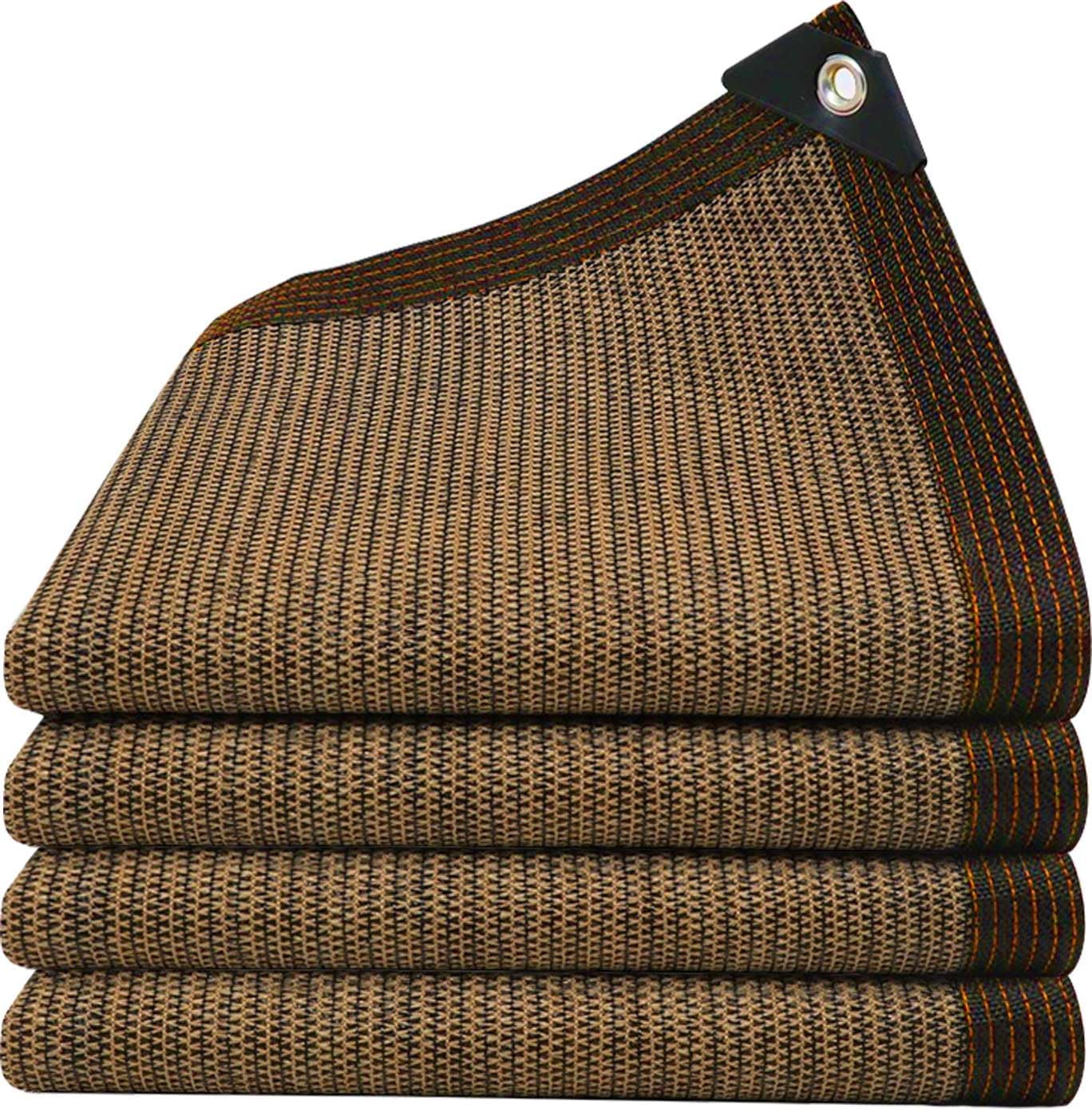 80% Sunblock Shade Cloth Net Resistant - 12x12Ft Garden Shade Mesh for Plant Cover, Greenhouse, Chicken Coop, Kennels, Tomatoes Plants