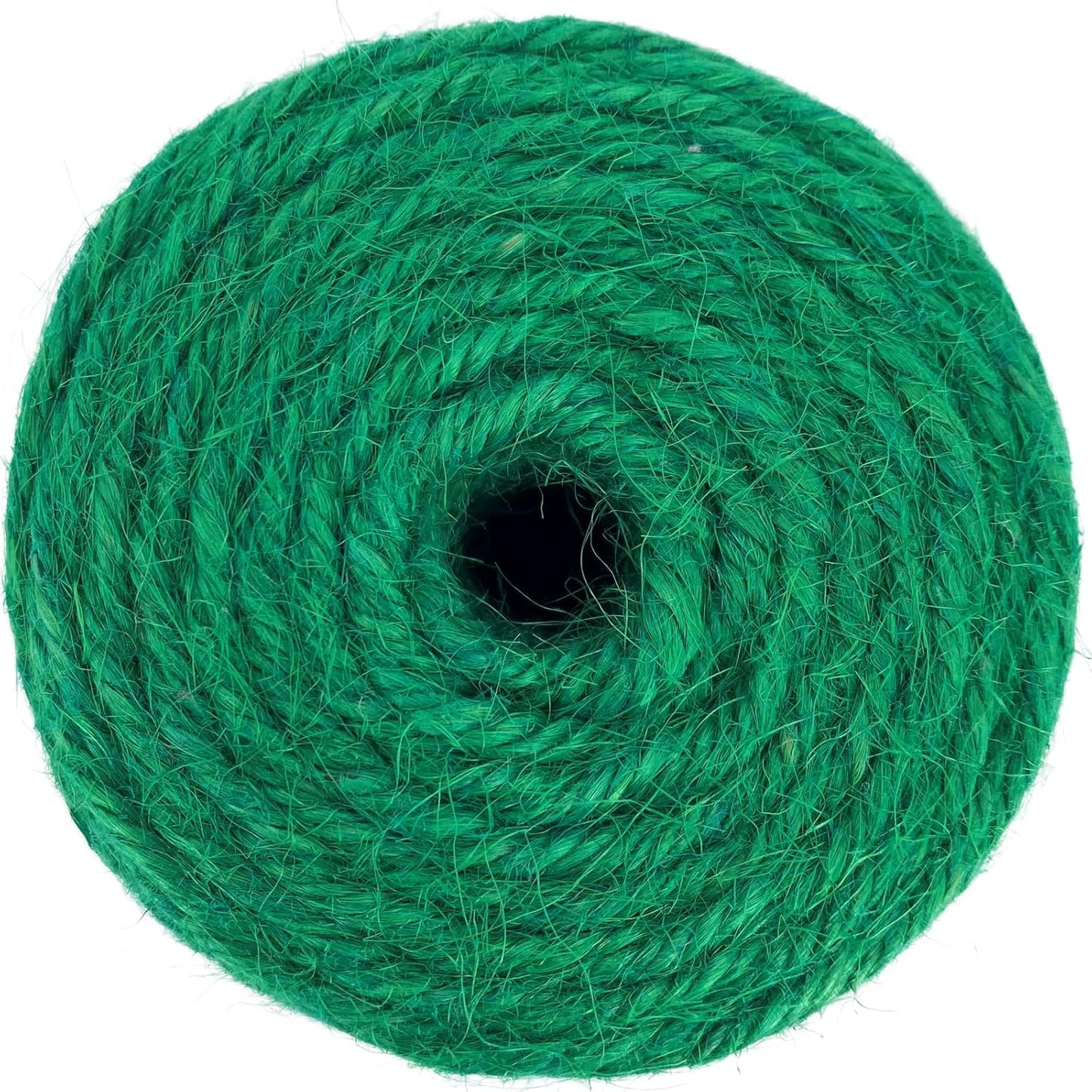 Leecogo Green 2.5mm Jute Twine 328 Feet Heavy Duty Garden Twine String for Gardening Plant Crafts and Decorative Projects