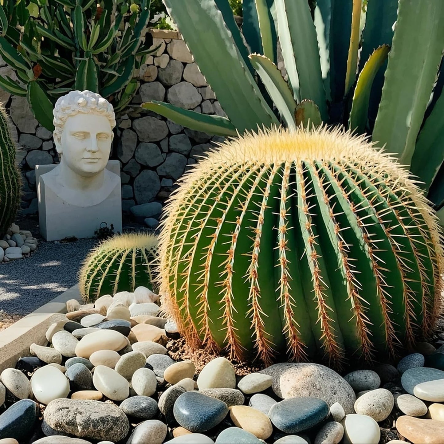 River Rocks for Landscaping, 40lbs Colorful Pebbles for Indoor Plants, 1-2 Inch Decorative Rocks for Planters, High Polished Stones for Vase Filler Fish Tank Garden