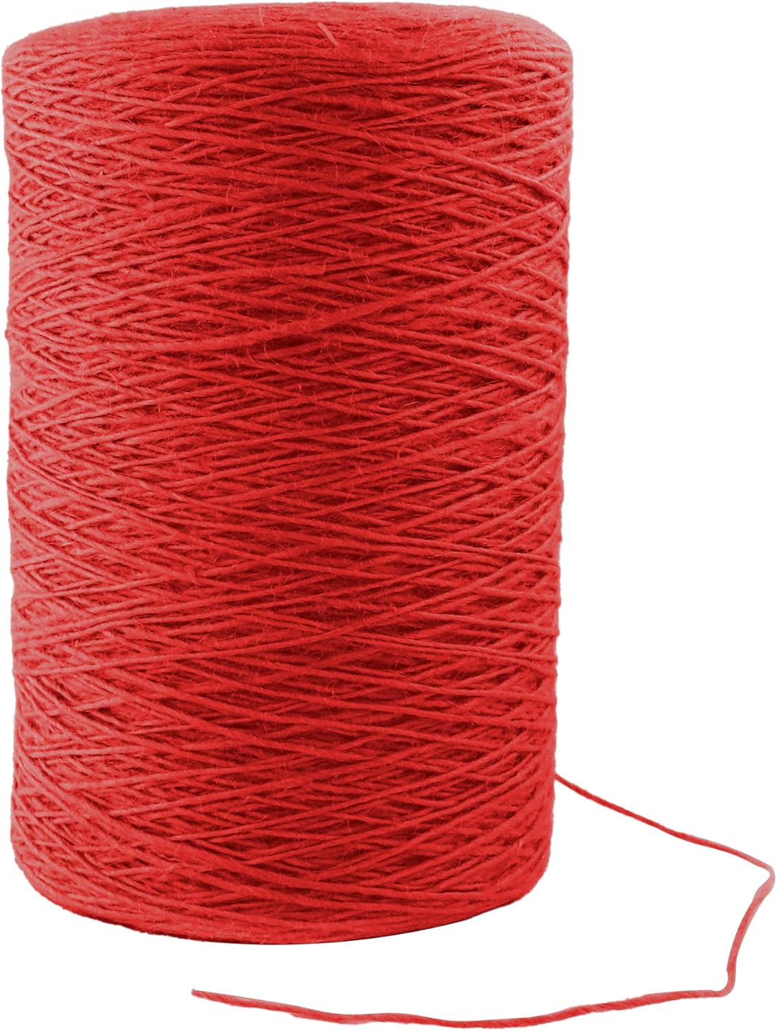 1mm x 3000 Feet Red Jute Rope, Twine for Gardening Tomato Climbing Plant Tie Floristry Crafts Gift Wrapping Packing Decor