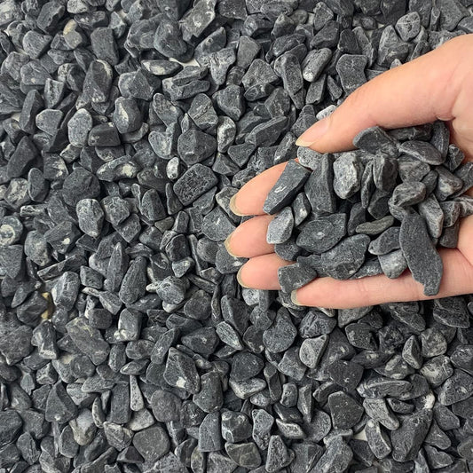 2lbs Black Gravel, 3/8 Inch Black Stones. Decorative Black Rocks for Succulent Plants, Vase, Cactus, Bamboo Plants and Outdoor Garden Landscaping