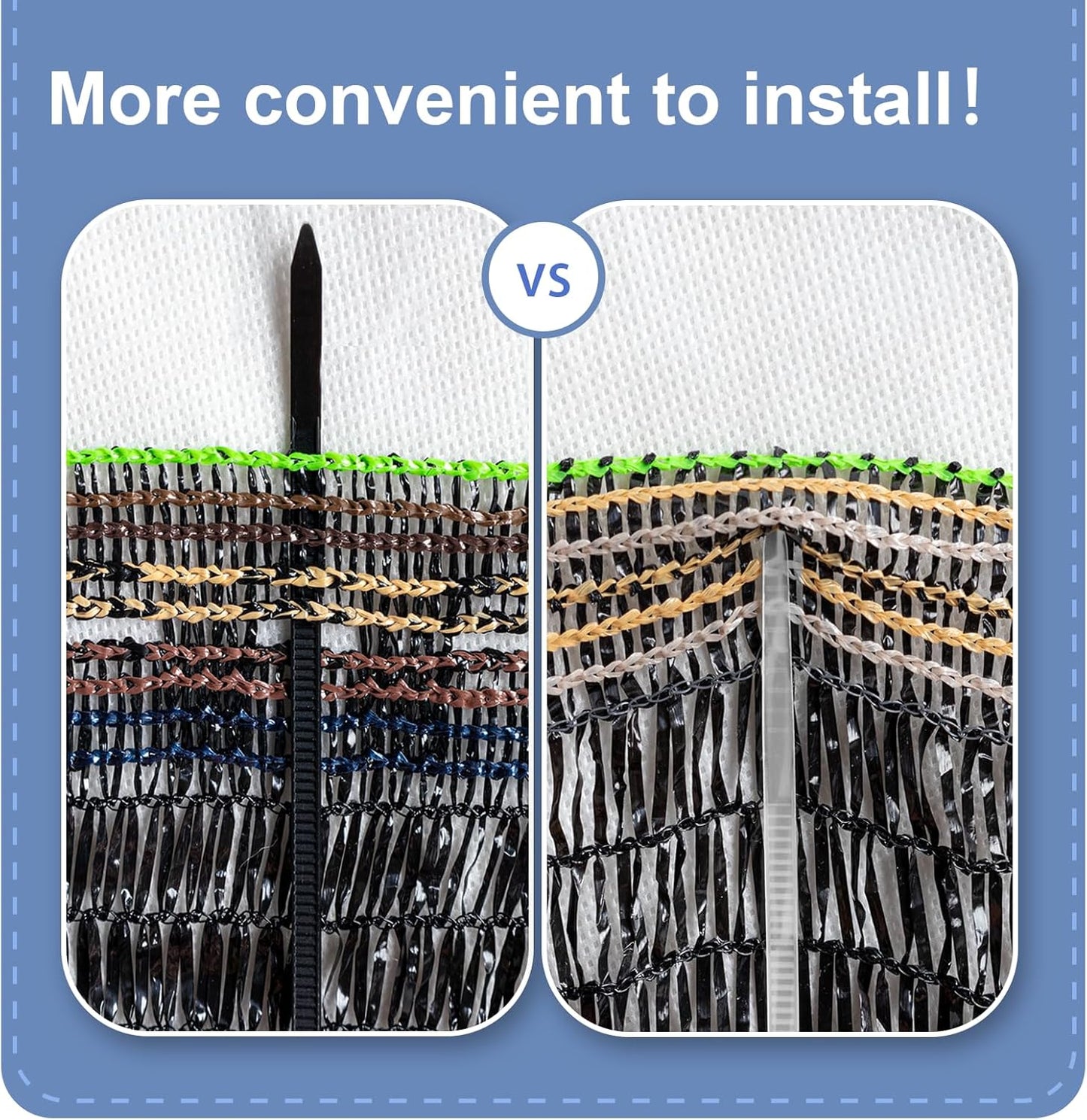 LOVE STORY 8x12FT 55% Black Shade Cloth Sun Shade Net UV Resistant Mesh Tarp Plant Cover Sunblock Net for Garden,Greenhouse,Vegetables,Flowers