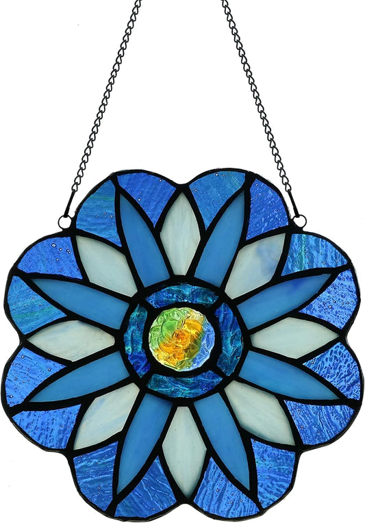 Stained Glass Window Hangings, Handcrafted Tiffany Style Sun Catchers Ornament