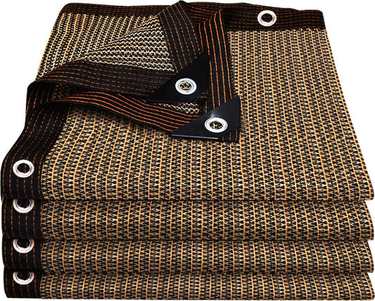 80% Sunblock Shade Cloth Net Resistant - 10x18Ft Garden Shade Mesh for Plant Cover, Greenhouse, Chicken Coop, Kennels, Tomatoes Plants
