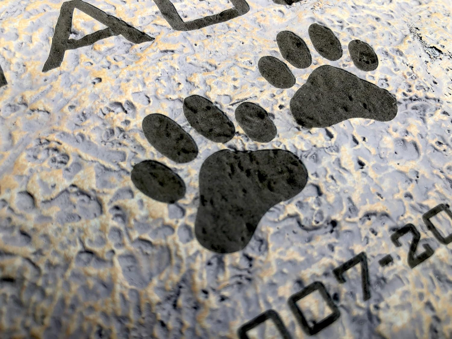 GiftsForYouNow Engraved in Loving Memory Pet Memorial Garden Stone, 11.5 Inch, Pet Loss Gift, Dog Memorial, Temporary Grave Marker, Dog Headstone, Dog Memorial Gift for Loss of Dog