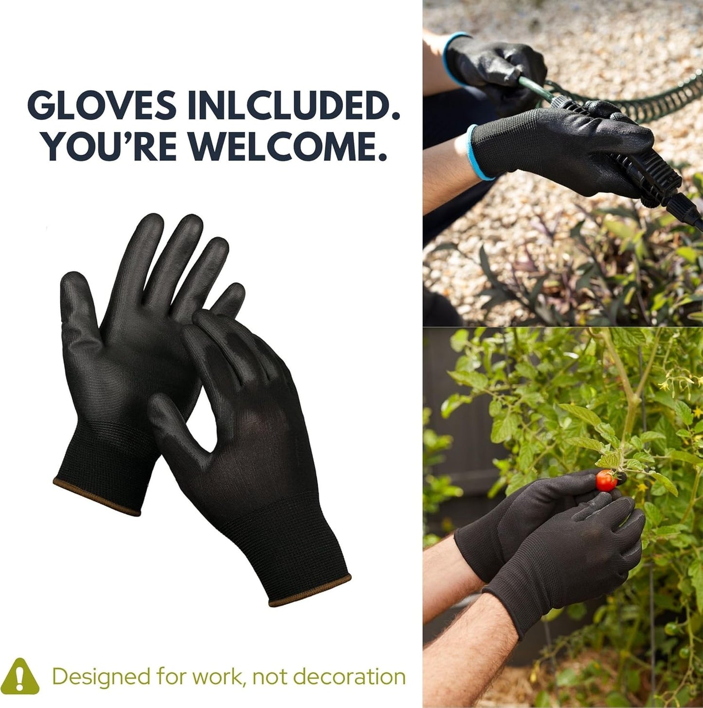 Soil Sifter, Wide Size (17.5 x 11.5 inches) with 1/8-inch Mesh, Garden Sieve for Dirt, Sand, Rocks, and Compost