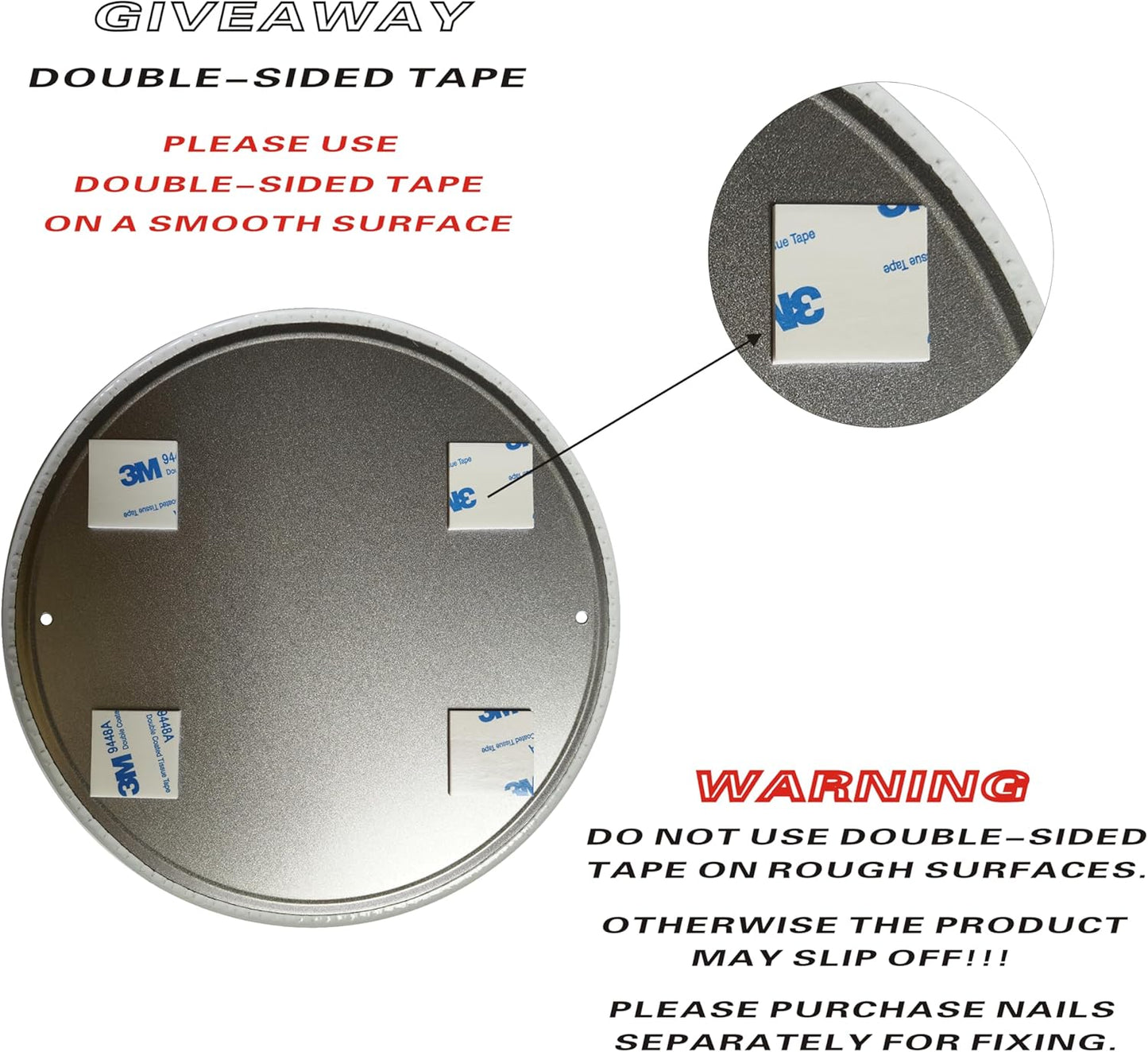 Skull Decor Vintage Round Metal Sign Wall Art Ideal for Bedrooms Living Rooms Bars Cafes Garages Gift for Friends and Family 8x8 In