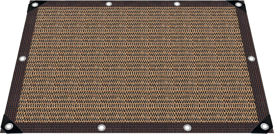 80% Shade Cloth -6.5x6.5FT Sunblock Net with Grommet,Lightweight and Durable UV Protection,Shade Cloth for Garden Patio Pergola Balcony Plants Greenhouse Dog Kennel Chicken Coop Outdoor