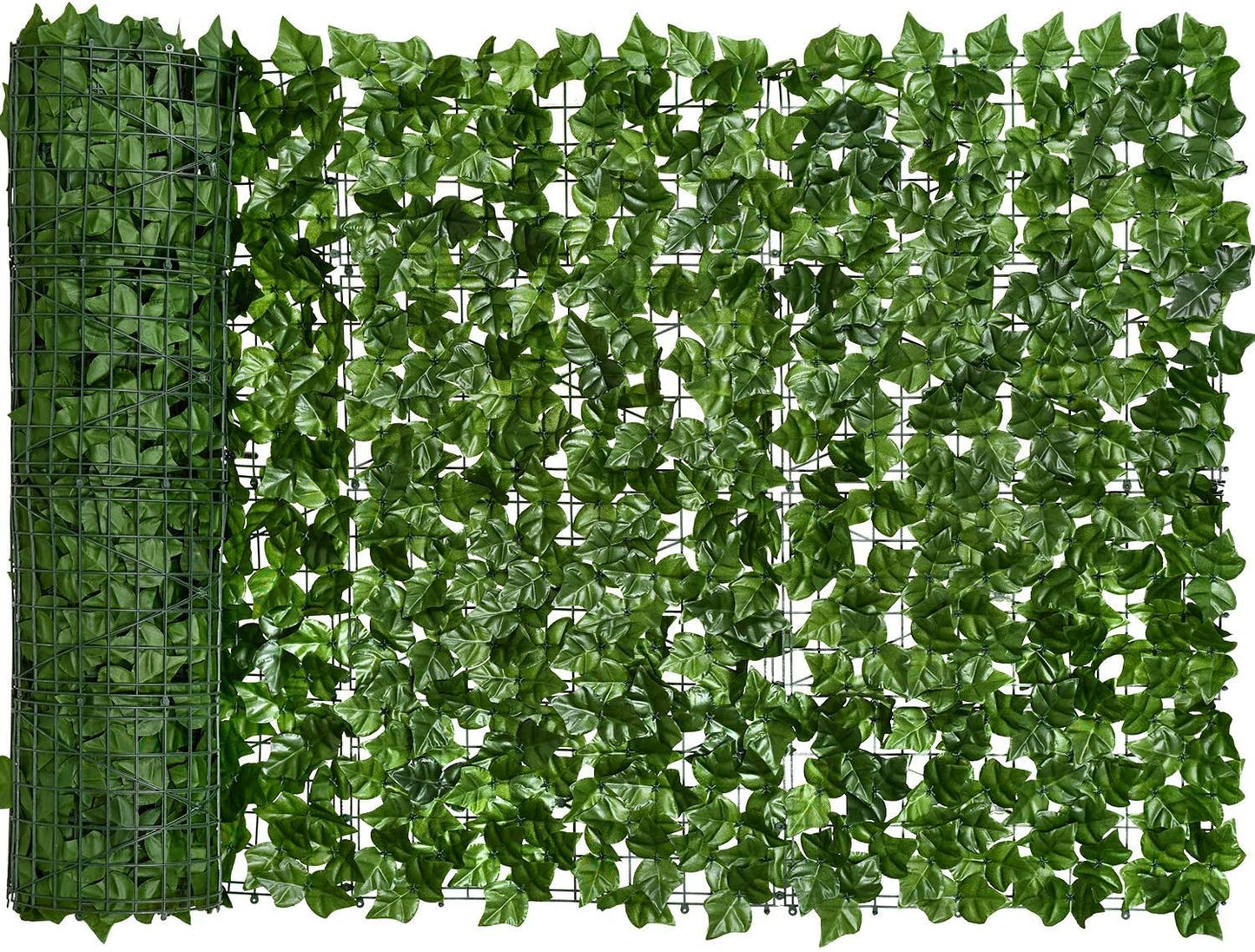 DearHouse Artificial Ivy Privacy Fence, 157.5x39in Artificial Hedges Fence and Faux Ivy Vine Leaf Decoration for Outdoor Decor, Garden Decor