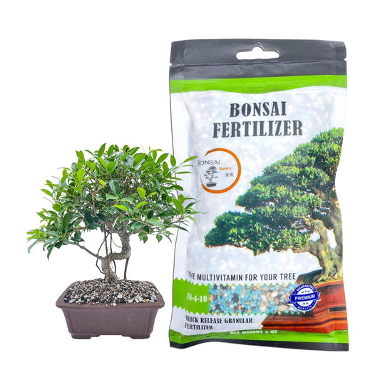 Bonsai All-Purpose Fertilizer by The Bonsai Supply – 5oz | Quick Results | Micro Nutrients for Vital Bonsai Health