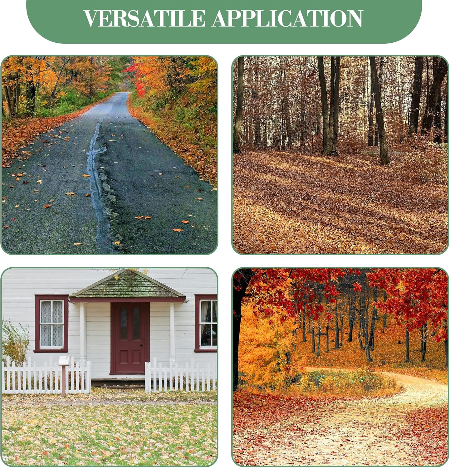 GAOMON 50'' Tow Behind Lawn Sweeper,Pull Behind Lawn Sweeper,with 26 Cu. Ft. Large Capacity Leaf Collector,Adjustable Sweeping Height for Yard, Lawn, Farm