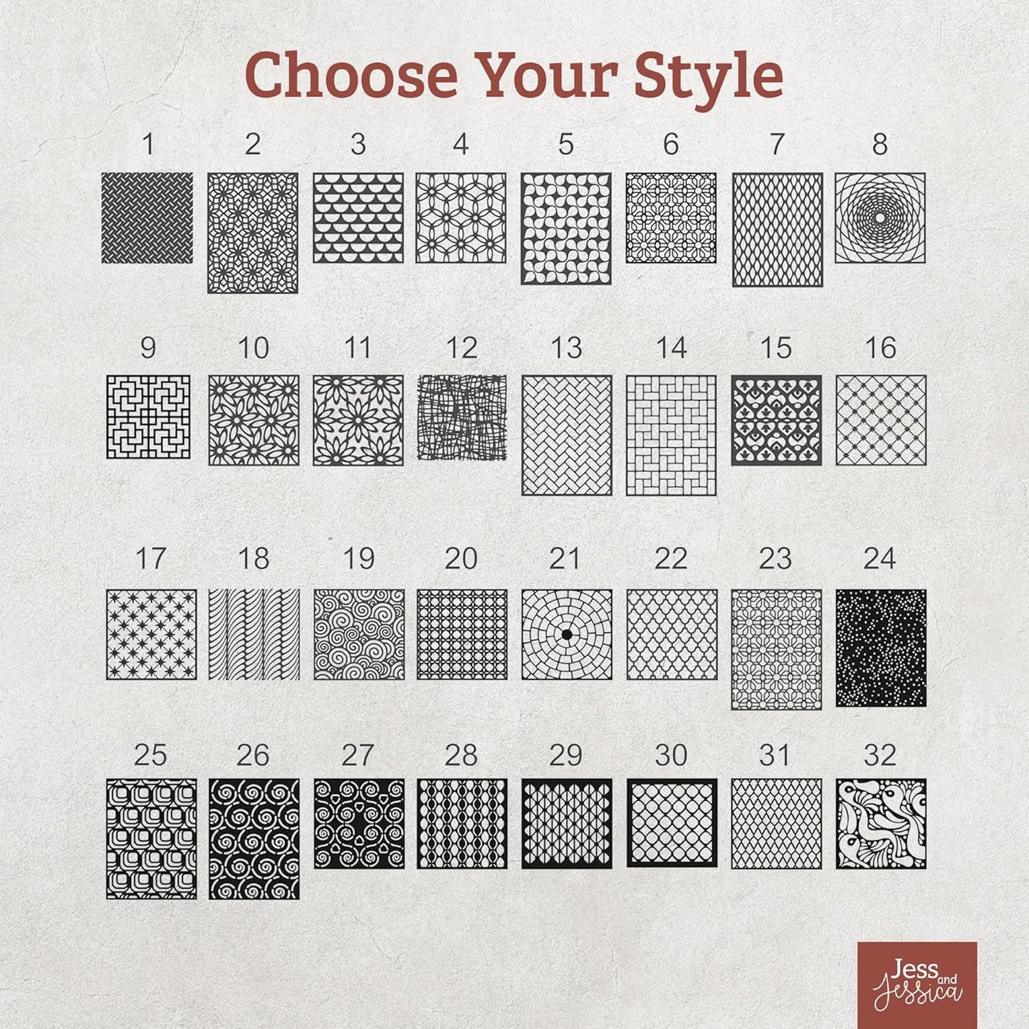 Jess and Jessica Lattice Panels-Decorative Wood Panels, Wood Lattice Panels for Outside, Privacy Screen for Patio Outdoor, Window, Cabinets, Fretwork Wall Panels- Custom Size Lattice Panel Screen