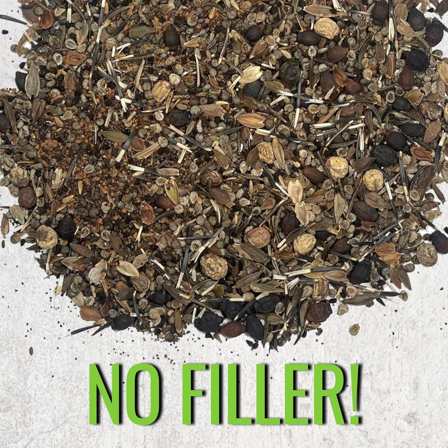 Seed Needs Wildflower Seeds Hummingbird and Butterfly Seed Mix | 2 Packs (1 Ounce Each) No Filler 23 Varieties Garden Seeds Annual & Perennial Species | Pollinator Attracting Flower Seed | Bulk