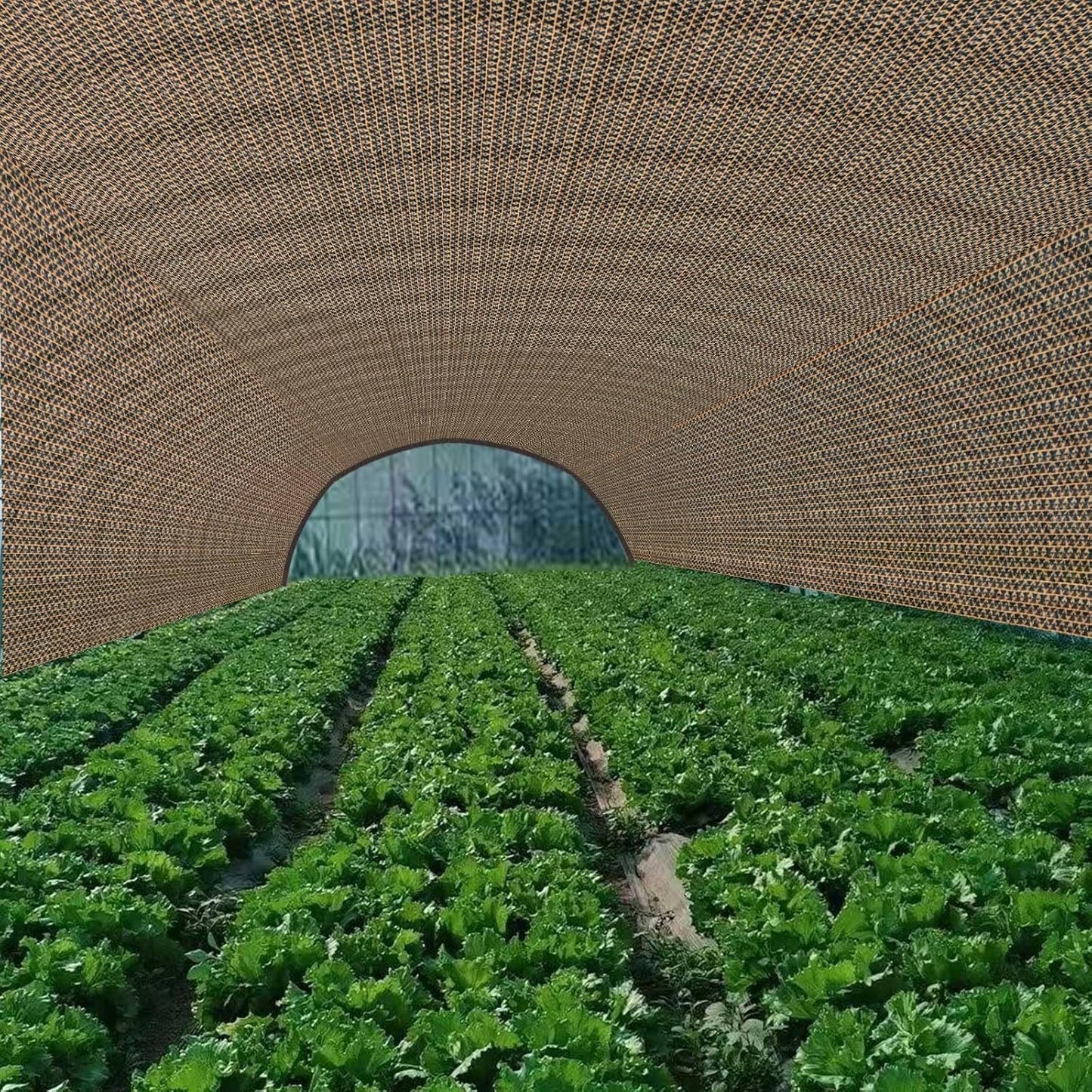 80% Sunblock Shade Cloth Net Resistant - 12x24Ft Garden Shade Mesh for Plant Cover, Greenhouse, Chicken Coop, Kennels, Tomatoes Plants