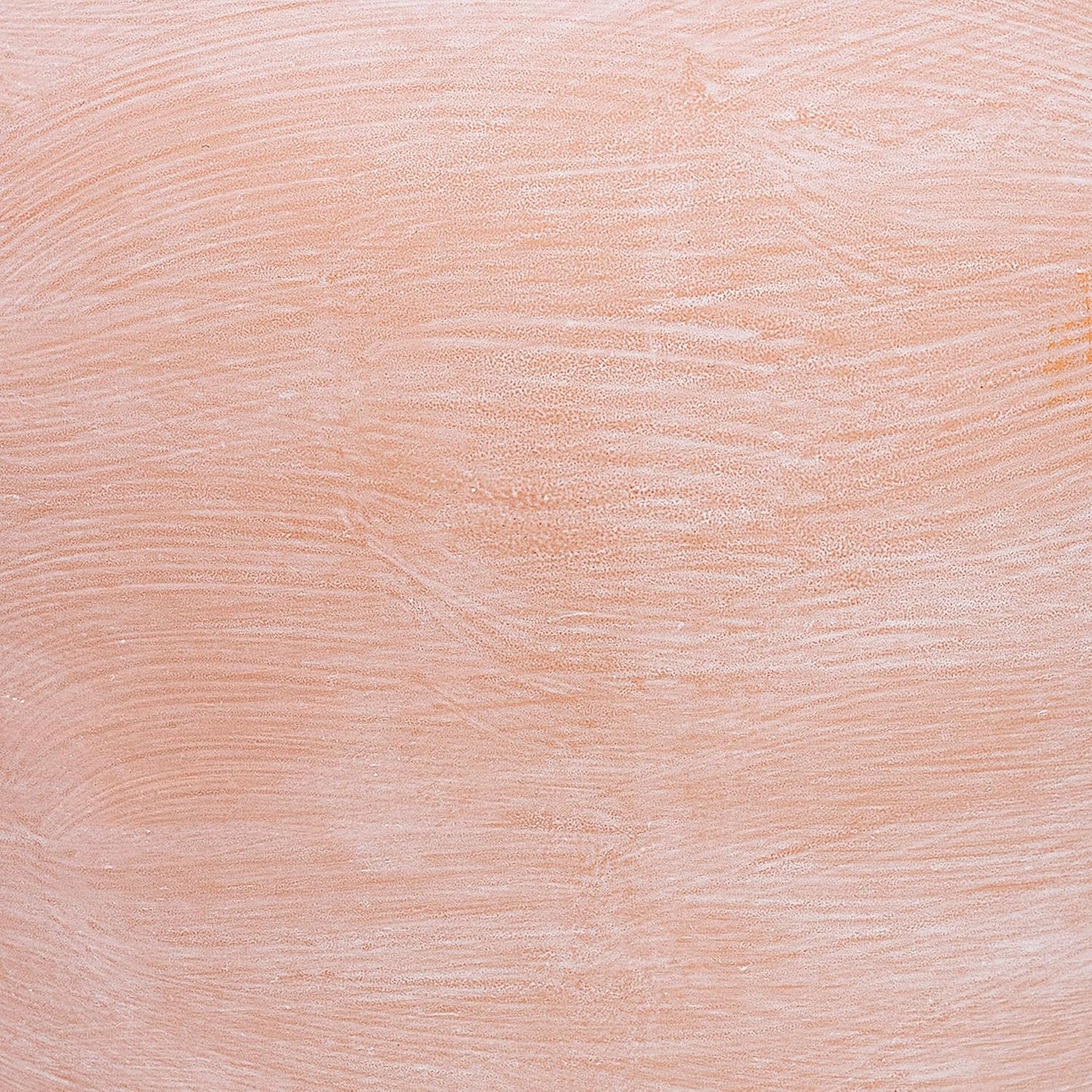 Terracotta Large Ceramic Bisque Flower Vase-Textured Coral Pink Clay Blush Vessel-Mediterranean Boho Home Decor-Modern Rustic Earthenware Decorative Vase-Handcrafted Centerpiece [9.45" W x 10" H]