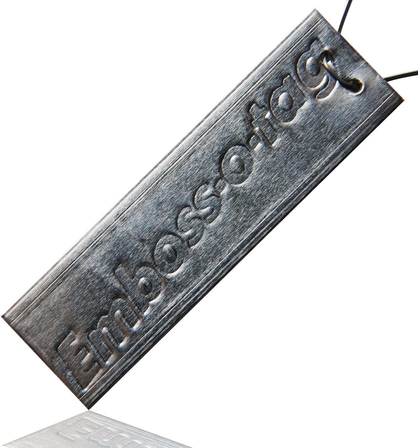 Double Sided Write On Metal Labels for Outdoor, Gardening, and High Durability Applications; Garden Marker; Plant Marker; Aluminum Plant Tags with 6 Inch Wires (Pack of 50)