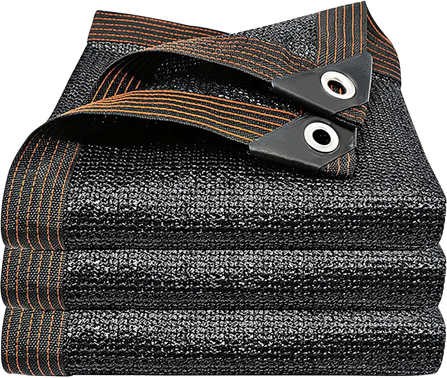 winemana 70% Black Shade Cloth, 6.6 x 6.6 FT Durable Mesh Tarp with Grommets, Resistant Garden Sun Shade Netting with Taped Edge for Plant Cover, Greenhouse, Patio, Tomatoes, Chicken Coop, Barn Kennel