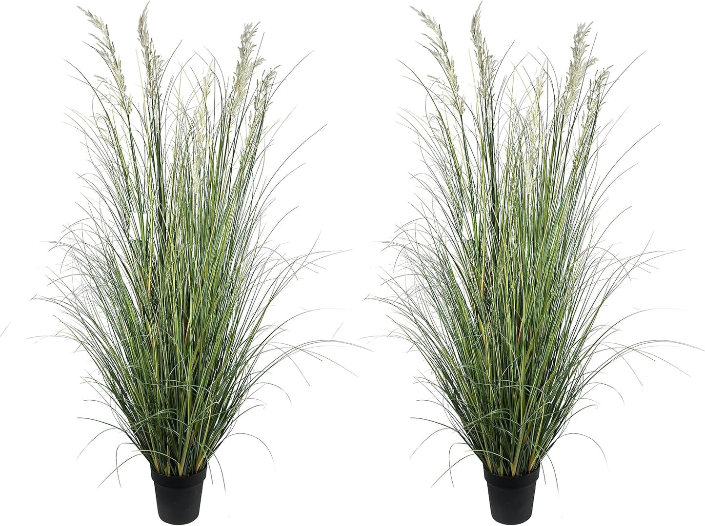 Artificial Plant 71in（6ft,2pack） Tall Artificial Grass Plant,Faux Plants Indoor Home Decorative Artificial Plants & Flowers in Pot Fake Plant, House Plant Indoor