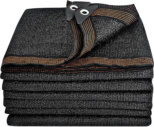 winemana 40% Black Shade Cloth, 20 x 30 FT Durable Mesh Tarp with Grommets, Resistant Garden Sun Shade Netting, Shading Antifreezing for Pergola, Greenhouse, Plants Growing, Chicken Coop