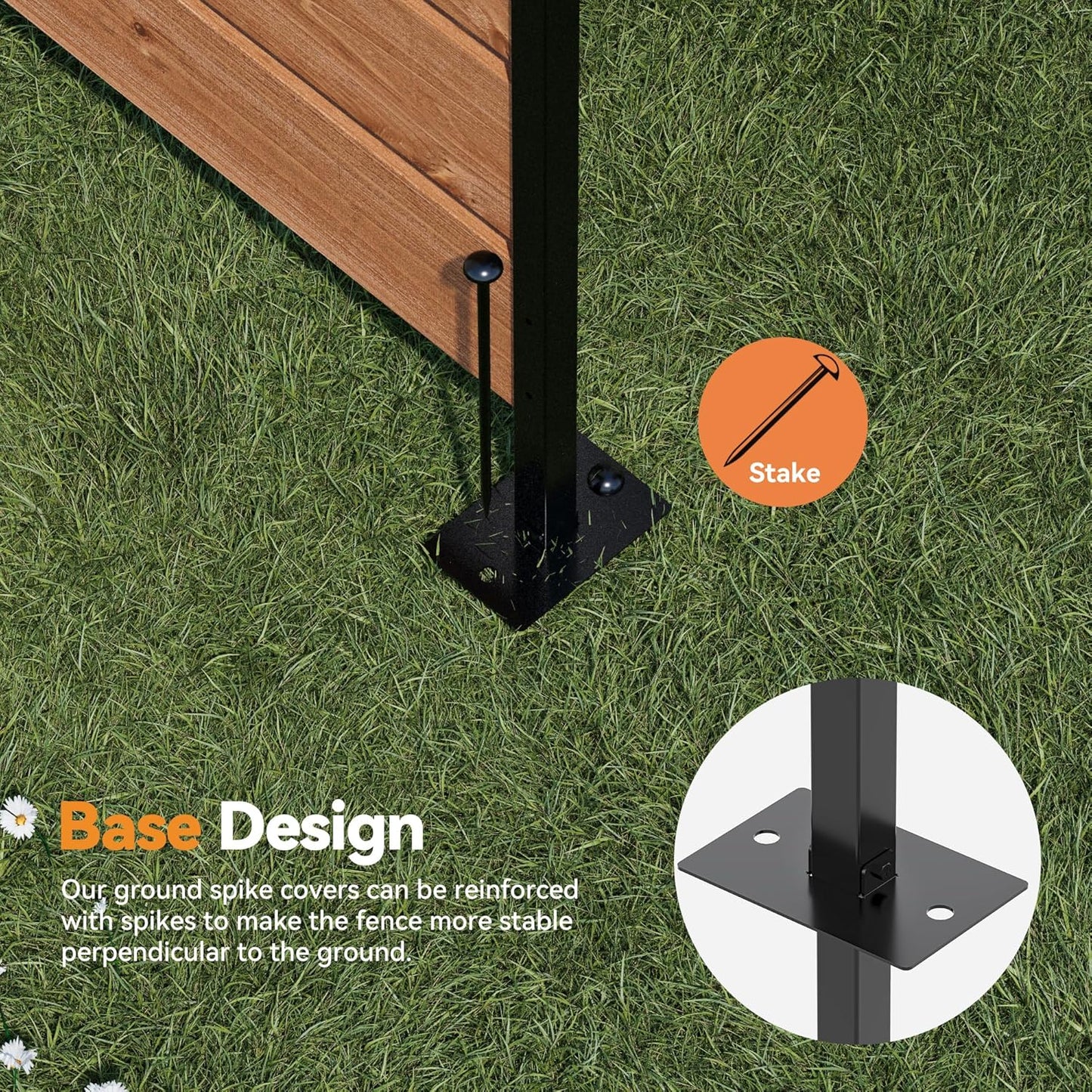 Modern Shade 5' x 3' Wood Privacy Fence Screen (1 Panel) Natural Wood, Outdoor Privacy Fence Panel for Deck Balcony, Conceals Trash Cans Air Conditioner, Ultimate Fence Privacy Screen