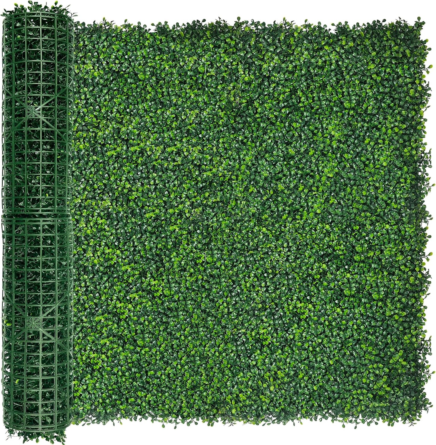 Artificial Ivy Privacy Fence Screen:40"x 120" (34 SQFT) 4-Layer Leaf UV-Anti Faux Greenery Boxwood Backdrop Ivy Vine Leaf Fence Panels for Outdoor, Indoor, Garden,Backyard and Decor