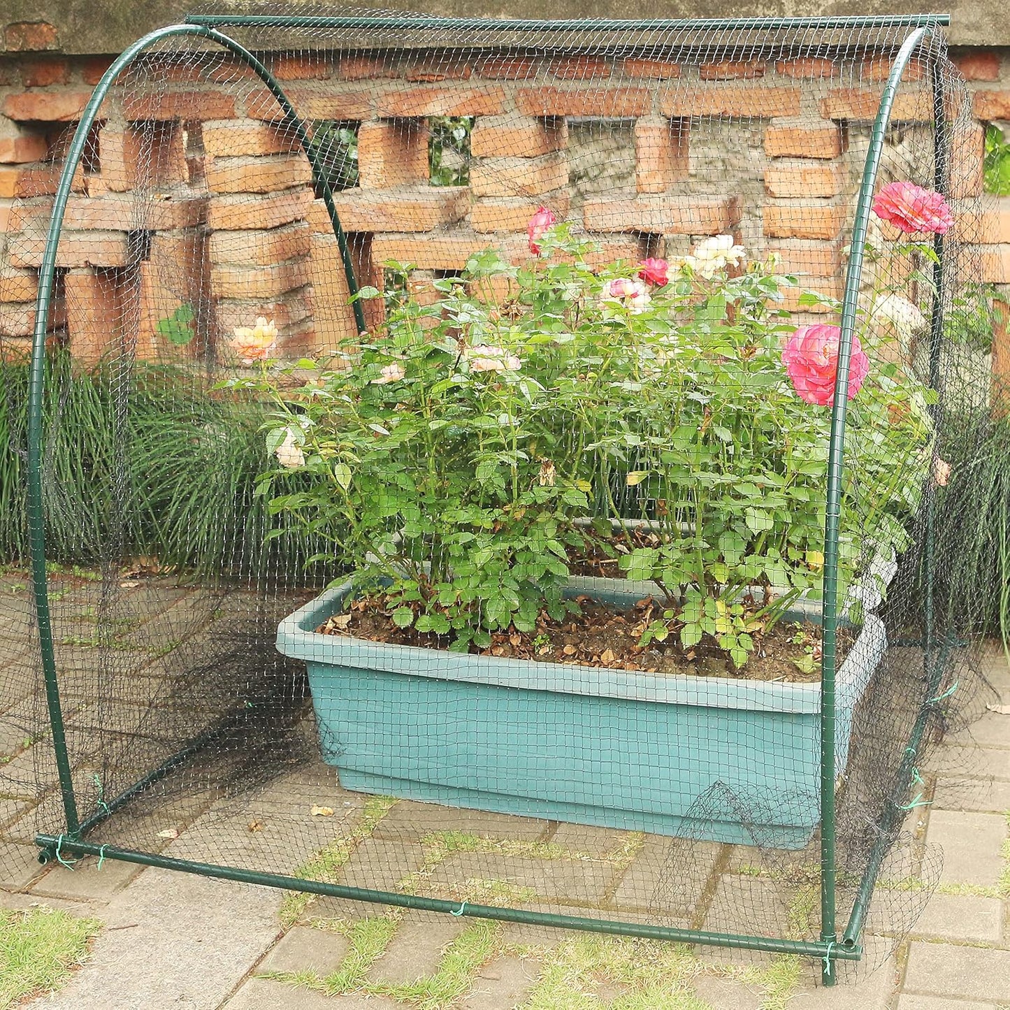 Gardzen Garden Hoops, DIY Greenhouse Hoops for Raised Beds, Row Cover, Garden Netting 24PCS