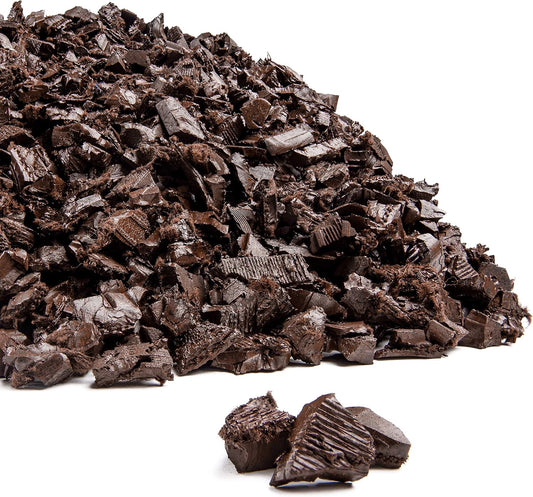 Playsafer Rubber Mulch Nuggets Protective Flooring for Playgrounds, Swing-Sets, Play Areas, and Landscaping (1,000 LBS - 39 CU. FT., Brown)